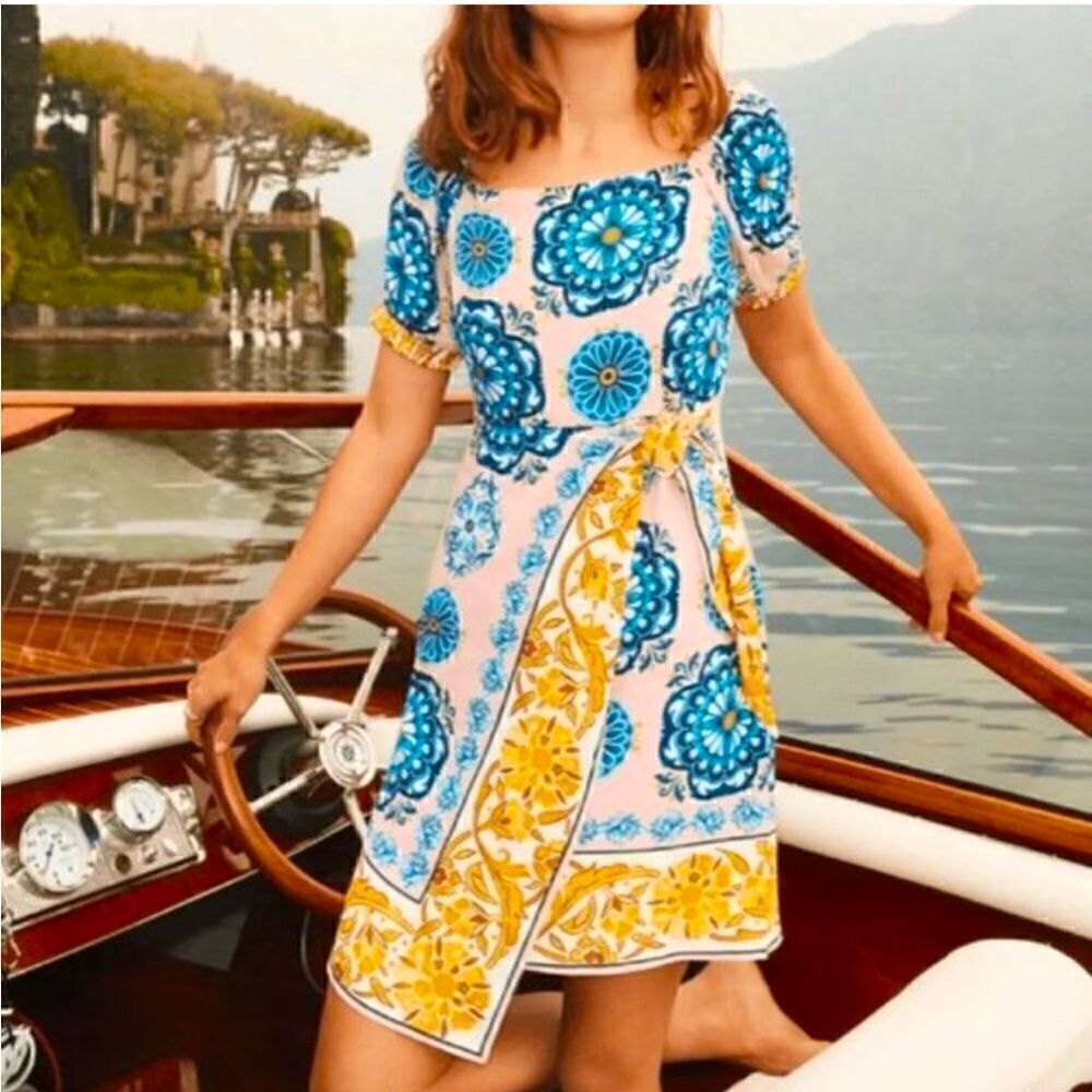 Maeve Resort Bohemian wrap dress